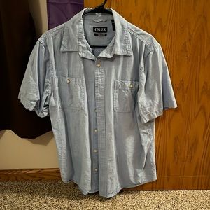 Chaps XL buttoned short sleeve shirt